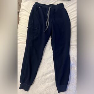 Figs navy scrub joggers